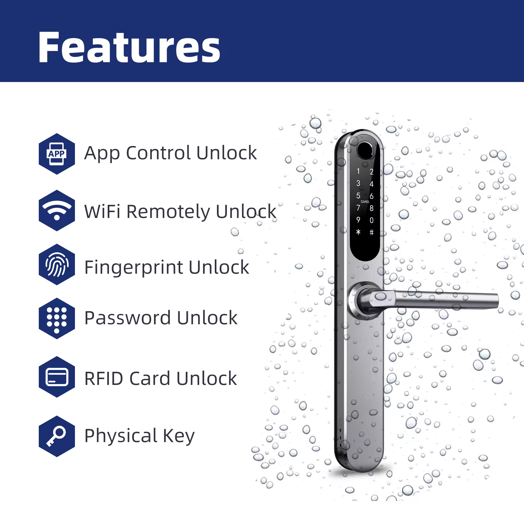 ヨーロッパ向けスマートロック Wholesale Products Suppliers and